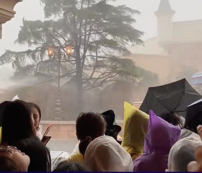 上海下暴雨迪士尼能去吗,迪士尼暴雨退票