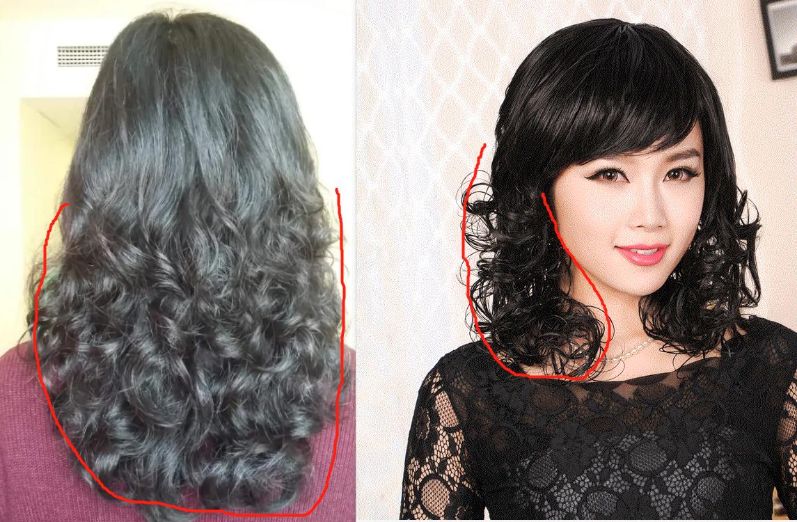 50左右女士流行烫发,40-50女烫发