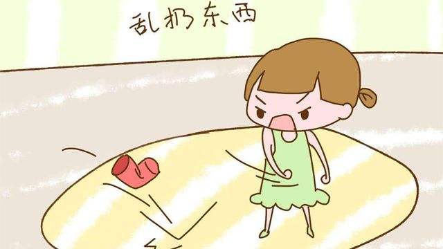 孩子一批评就生气摔东西怎么办,孩子一发脾气父母就指责