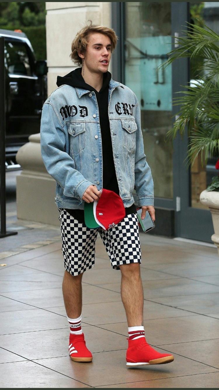 贾斯汀比伯外套牛仔,比伯同款外套fog牛仔