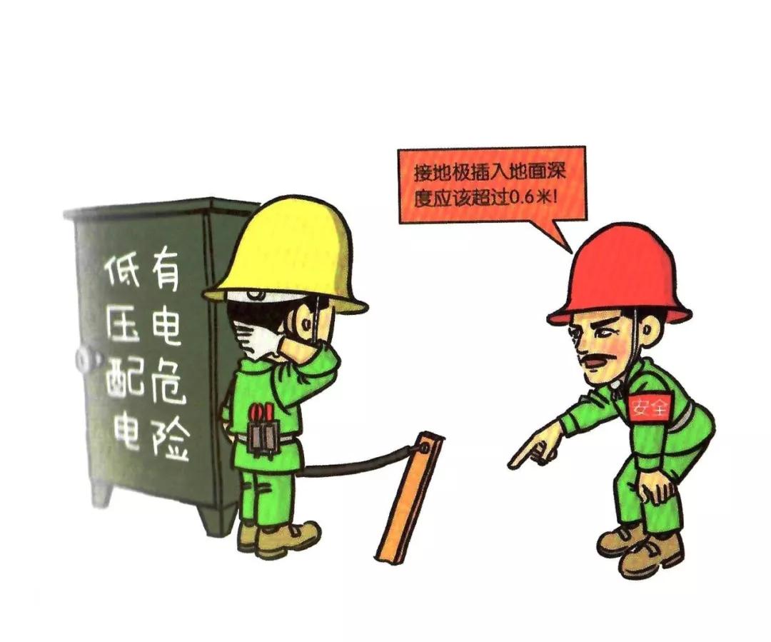 施工现场安全隐患漫画图,施工现场安全警示图片