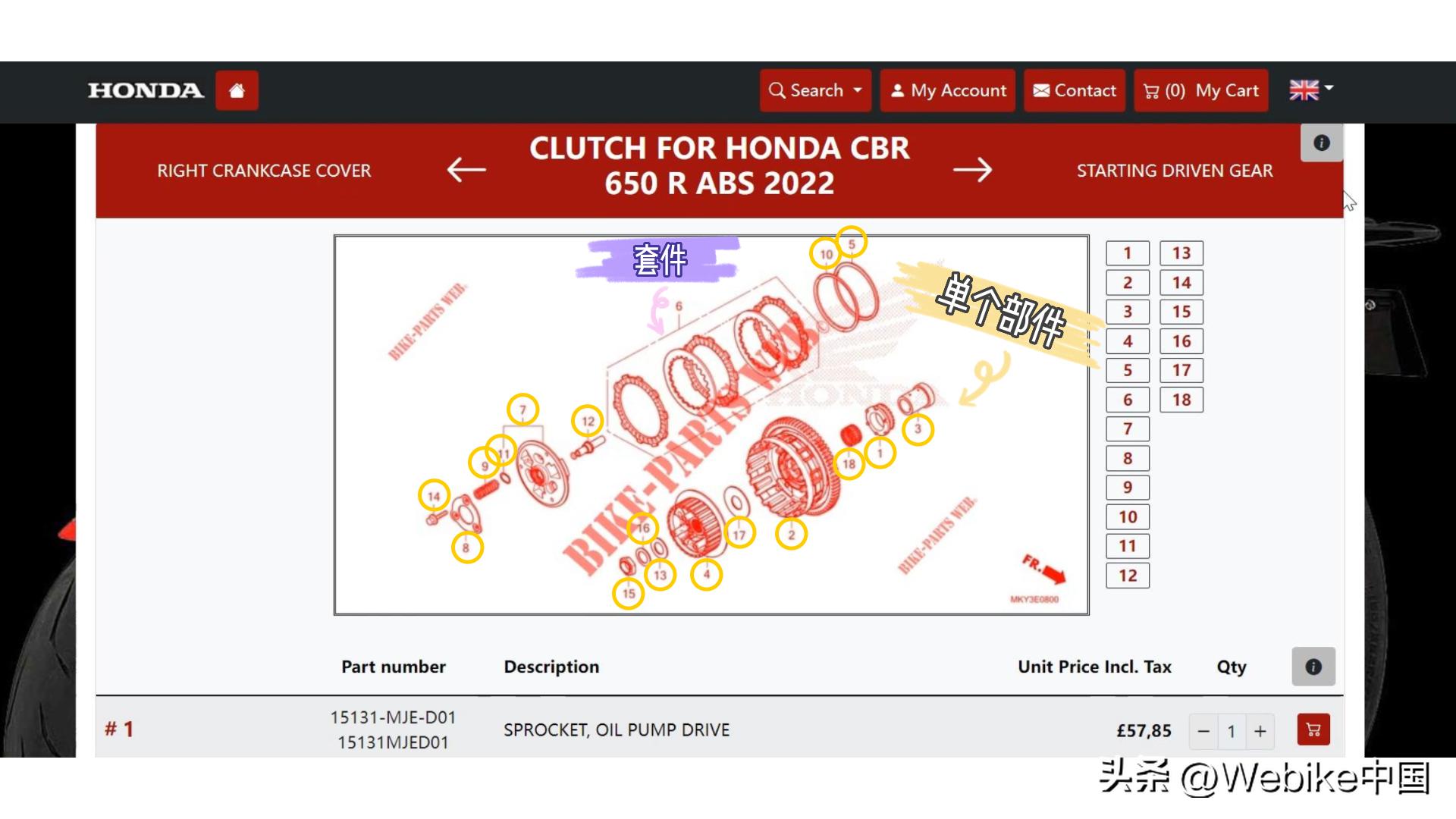 摩托车都要哪些配件和材料,摩托车没有原厂件可以买吗