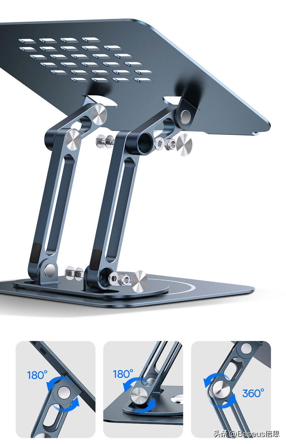 给笔记本加个支架散热咋样,多功能笔记本支架