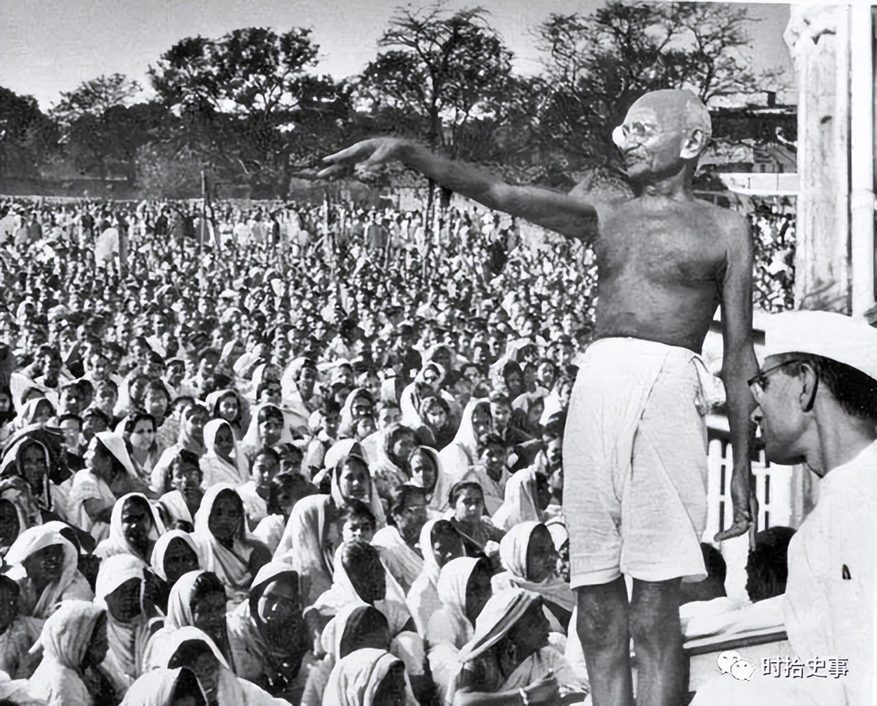 甘地死后印度人的反应,印度圣雄甘地一生中绝食了18次