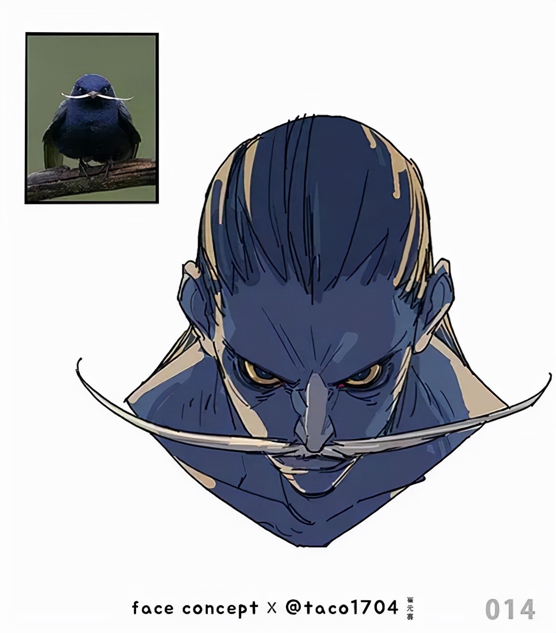 这组拟人头像作品脑洞太大了！就是那位硬核人体教程的画师