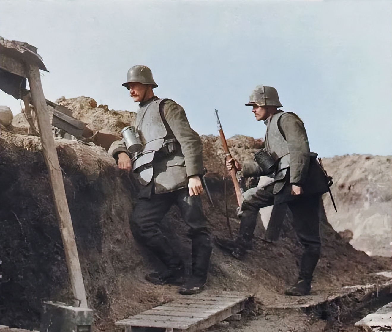 一战德军作战,一战德军西线堑壕战