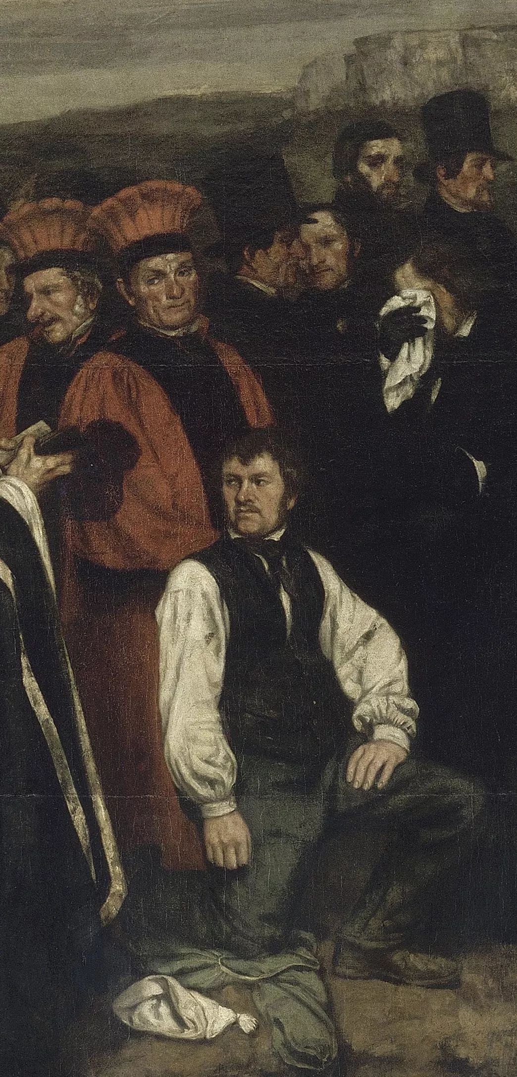 库尔贝油画维纳斯,库尔贝画的人物画