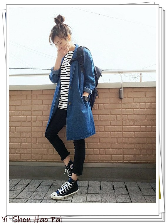 横条纹怎样穿显瘦,横条纹不显胖怎么穿