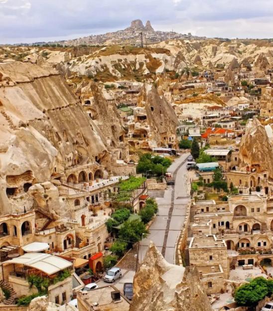 卡帕多奇亚地貌历史,卡帕多西亚地貌岩石类型