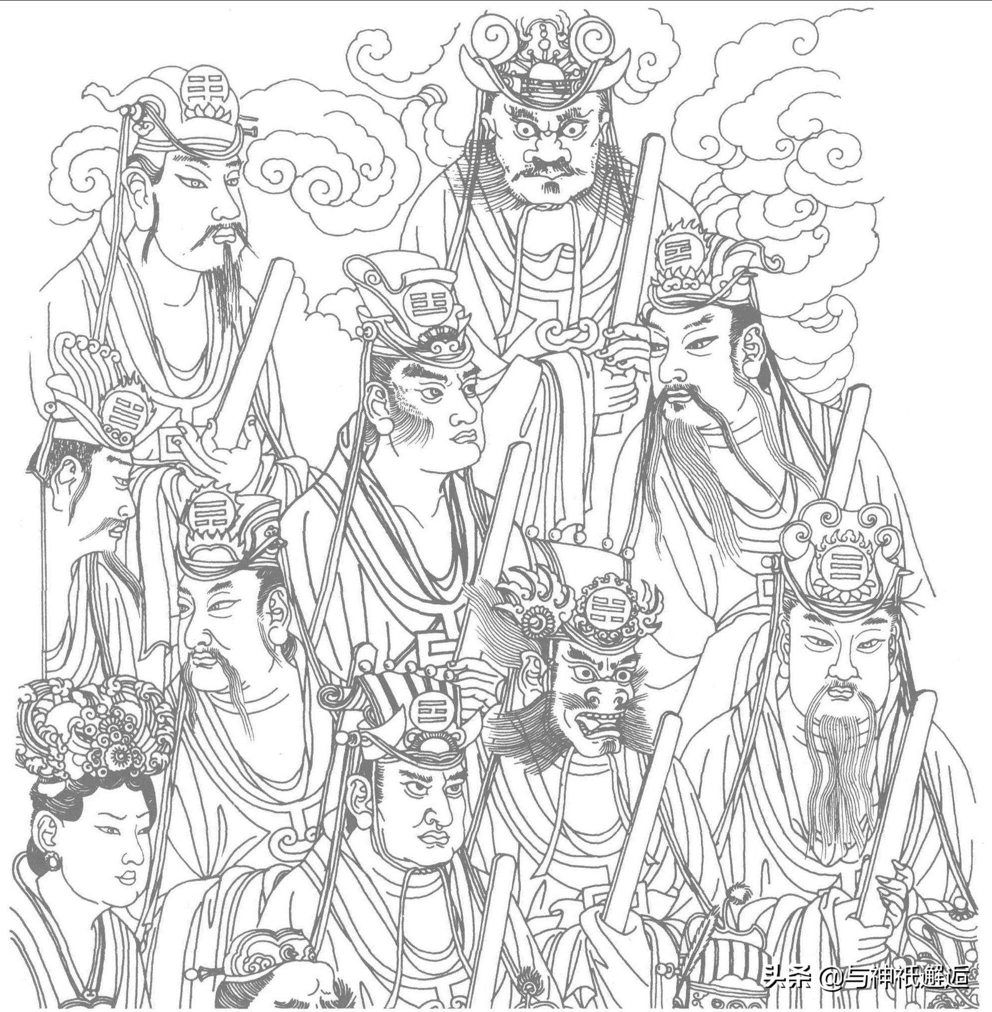 阴阳五行共同衍生了中国庞大的神仙谱系——阴阳CP神祇篇(下)