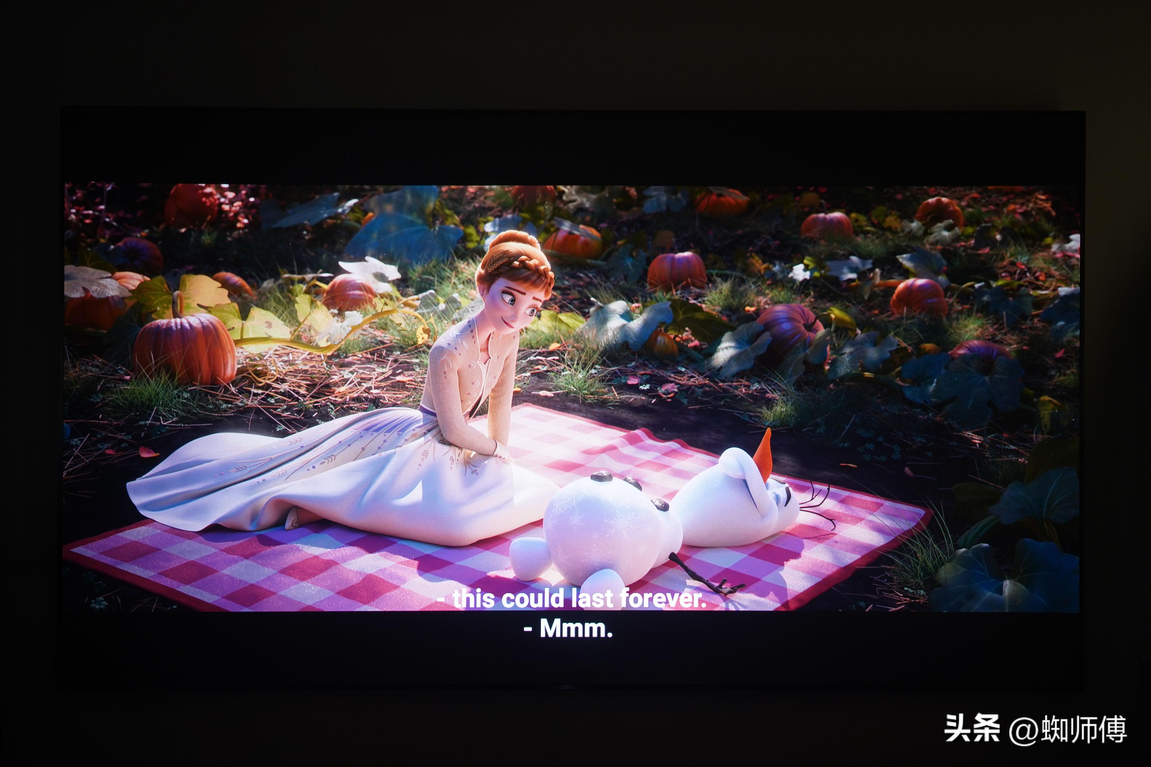 大屏幕护眼电视,海信激光电视80d9h80英寸测评