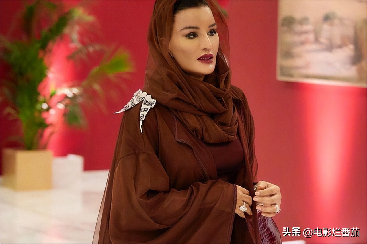 卡塔尔王太后配饰价格,卡塔尔王太后佩戴价值200万的胸针