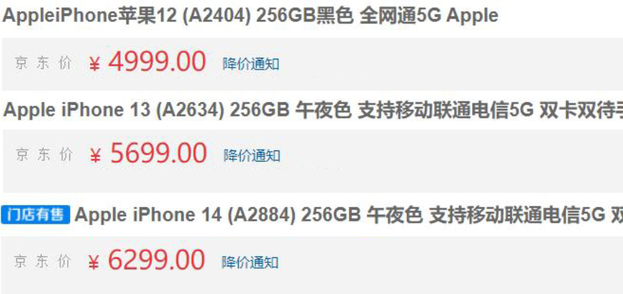 iphone12全版本最新价格,iphone12今日价格国行全新