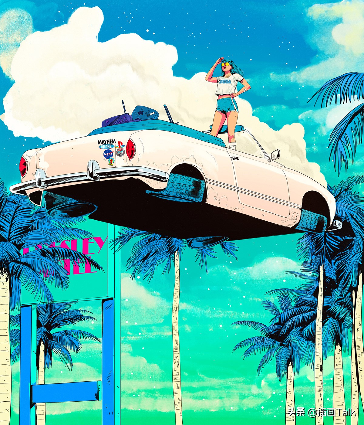 巴西插画师作品,巴西插画大师作品