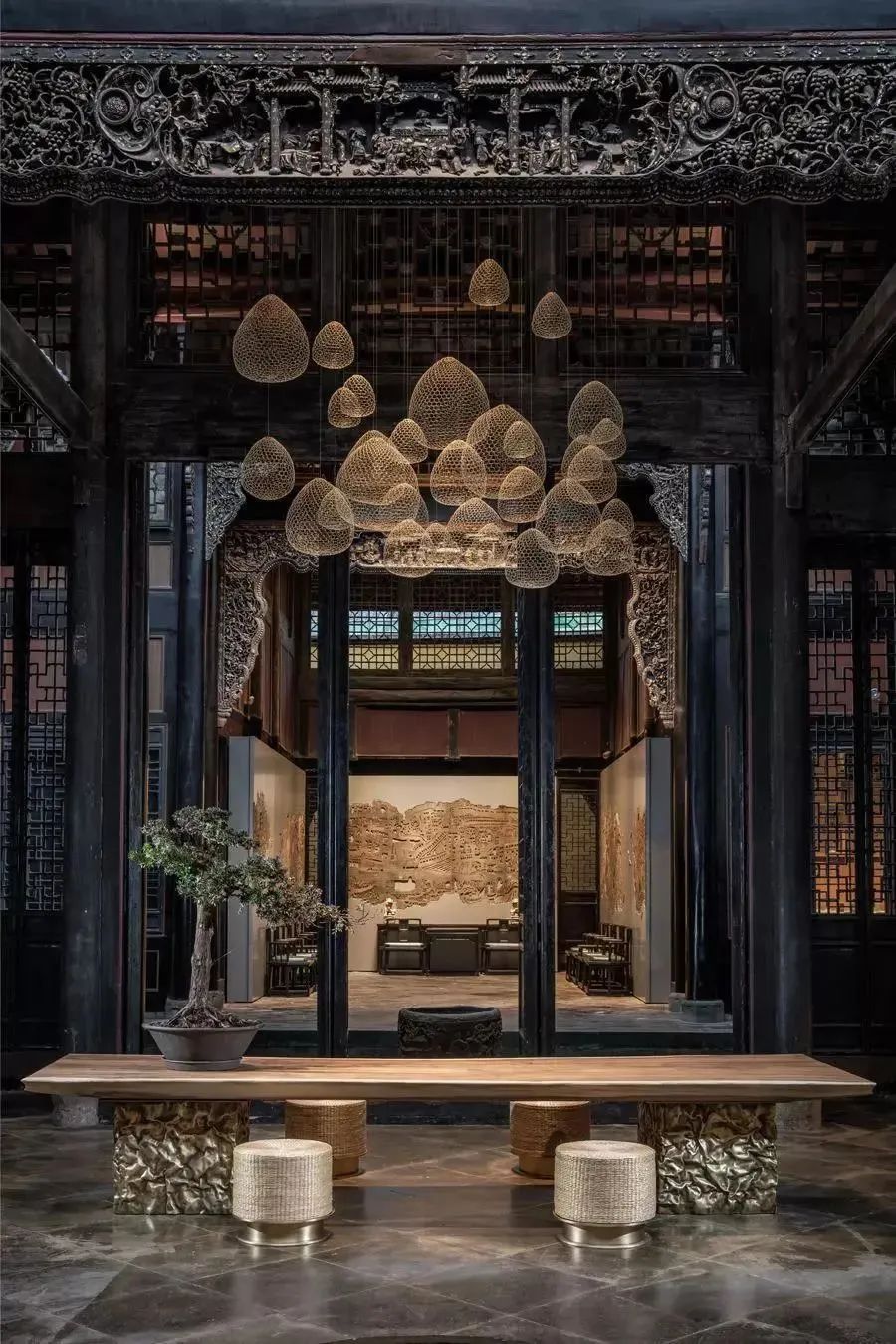 梁建国北京昆仑9号院,梁建国新中式作品价格