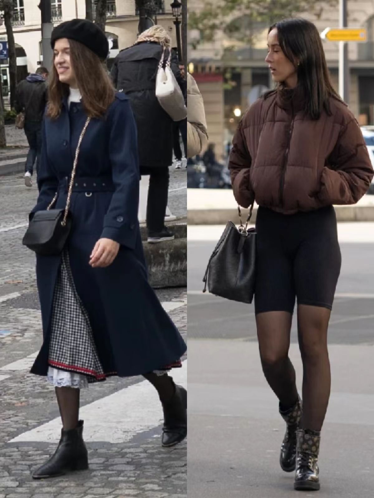 可以遮小腿的冬季穿搭,黑丝小腿袜配纯黑丝穿搭