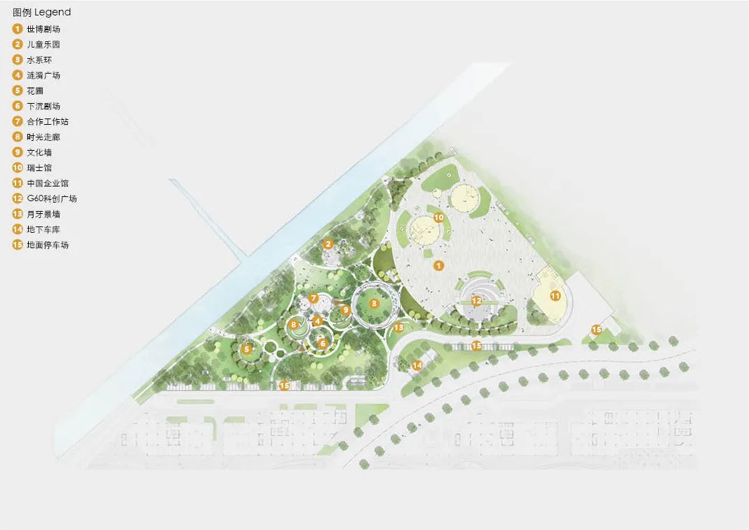 松江g60科创云廊旁边最美的公园,松江九亭g60科创云廊效果图