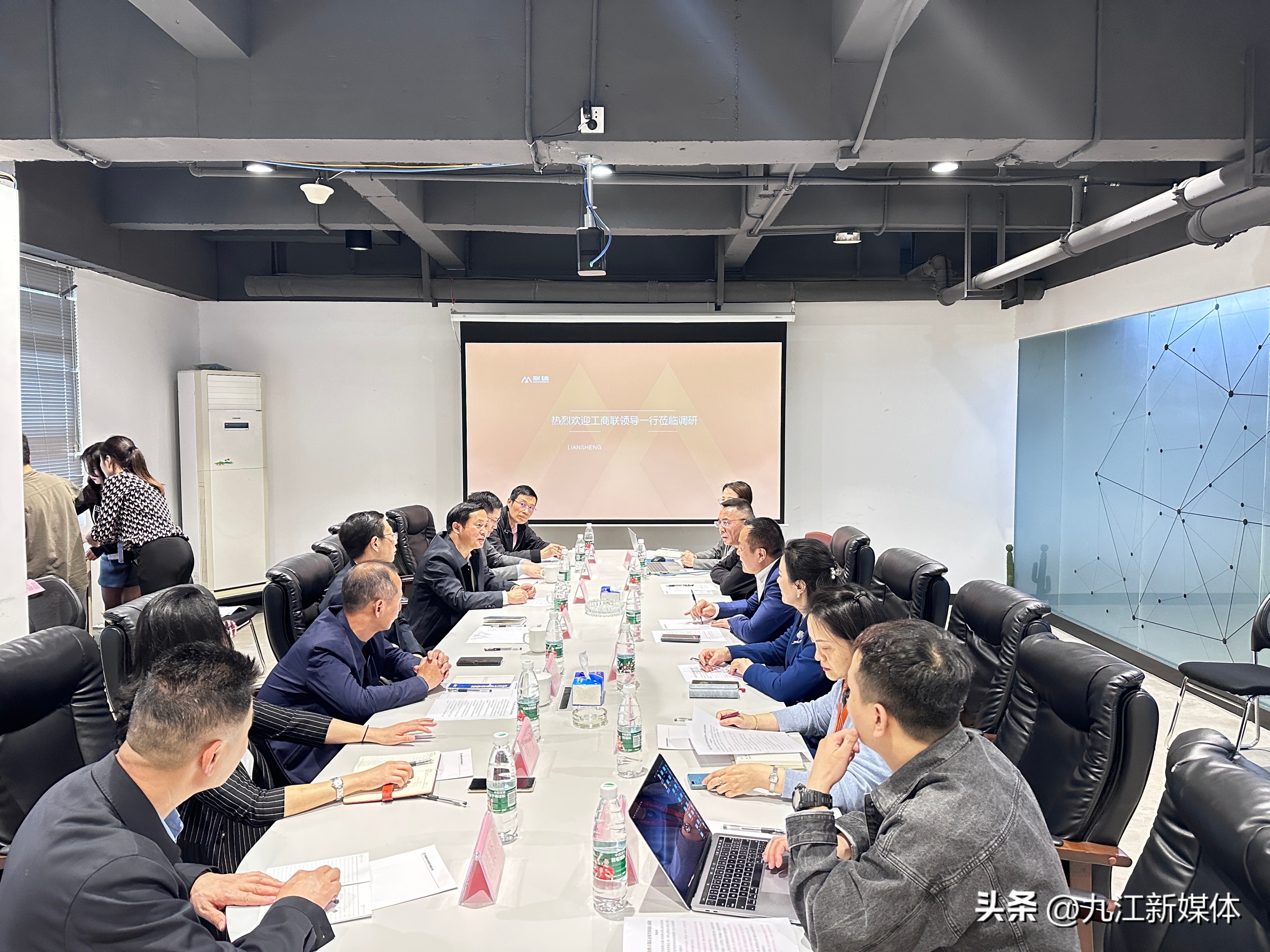 市工商联主席考察调研,工商联领导莅临考察