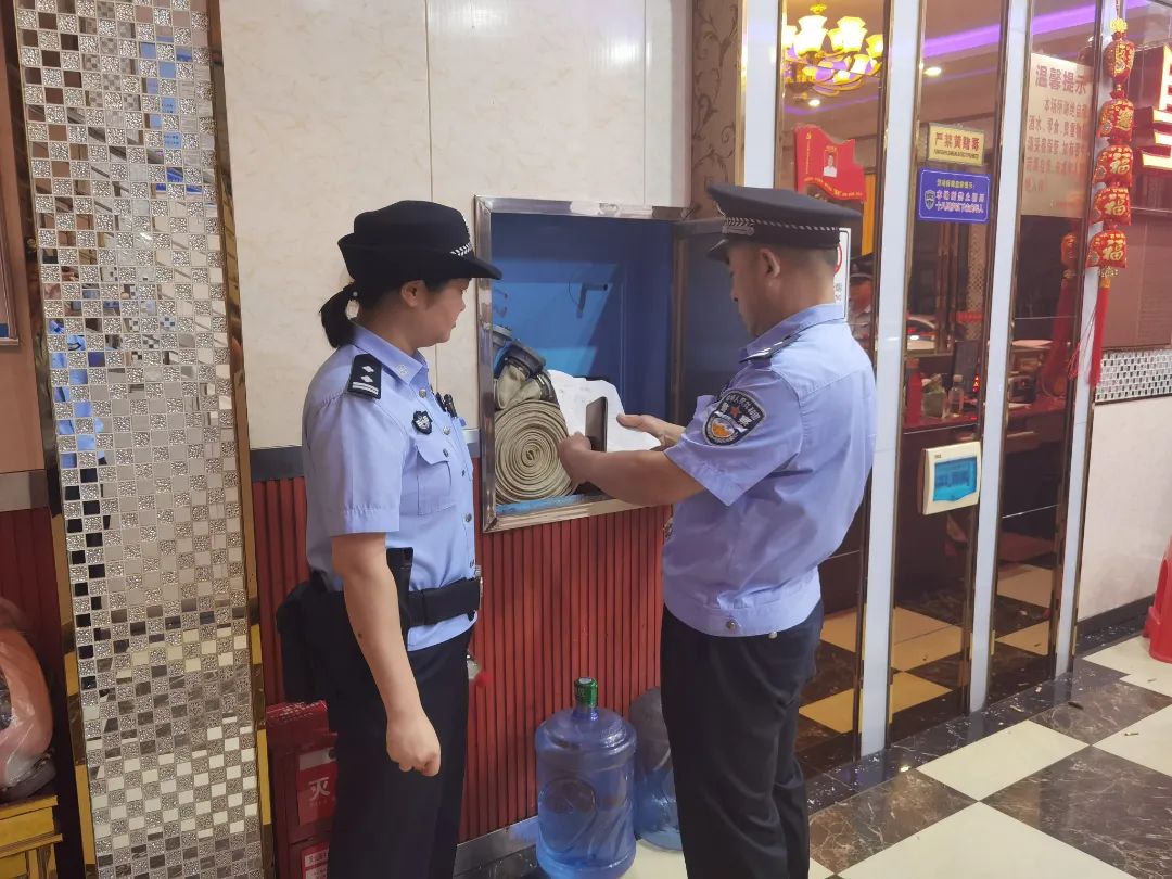 巡场派出所开展治安大清查行动,派出所开展行业场所清查大整治