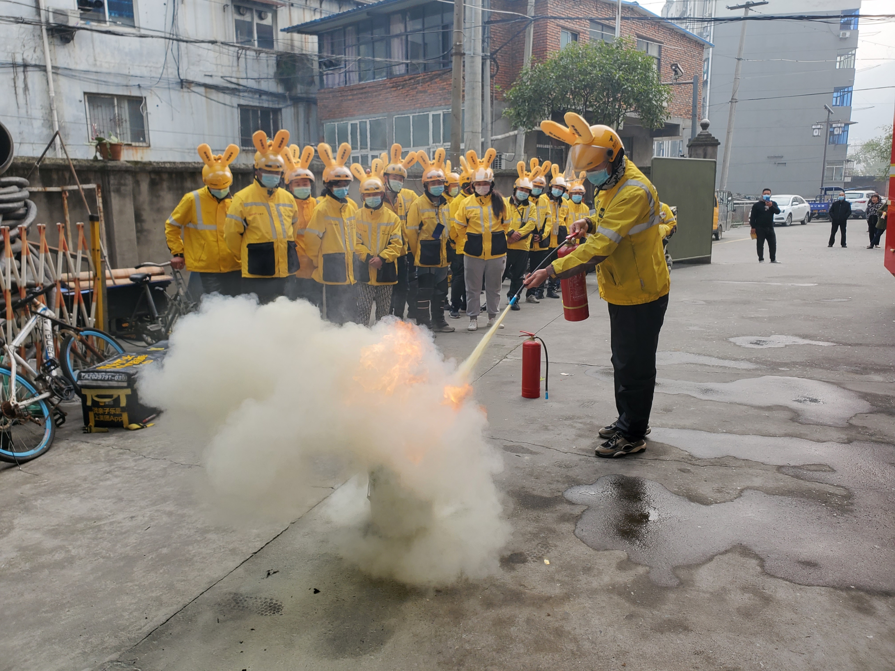 宜昌市119消防宣传月活动启动,武汉市119消防宣传月活动启动