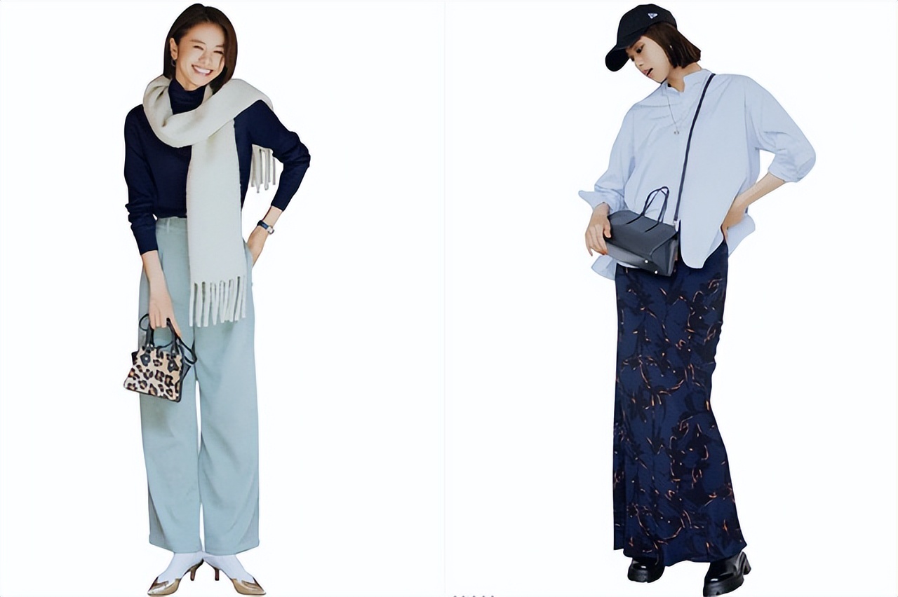 秋季藏青色上衣的最佳搭配色,藏青色短裙怎么搭好看秋天