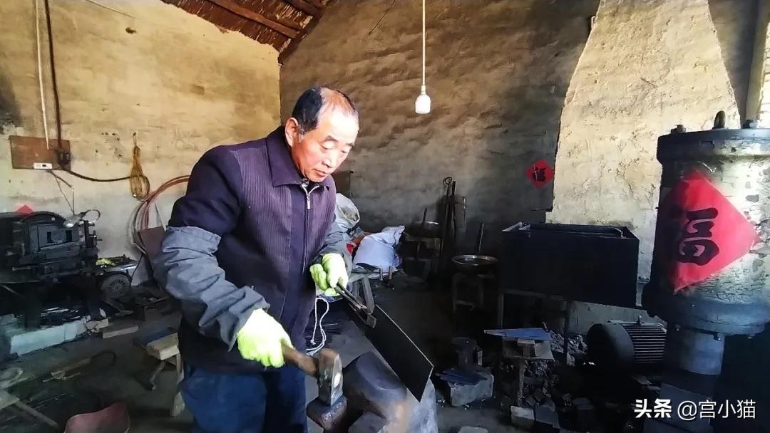 古法锻打菜刀家用刀具,山东顶级手工锻打菜刀