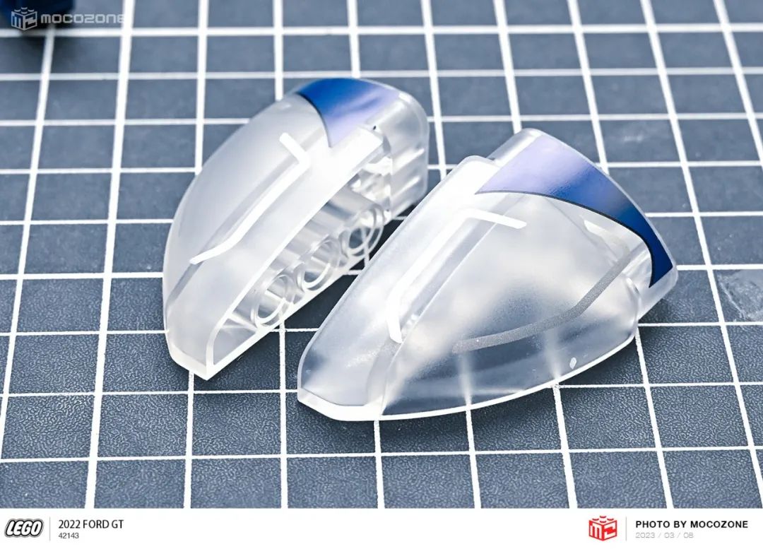 乐高积木福特gt跑车,福特gt2022