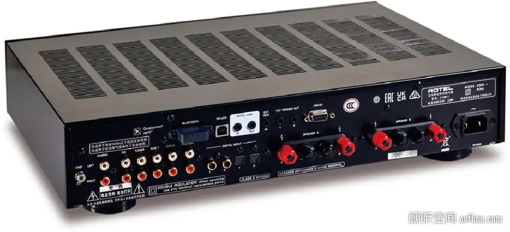 合并式功放与前后级功放比较,RotelA14MKII多功能合并功放