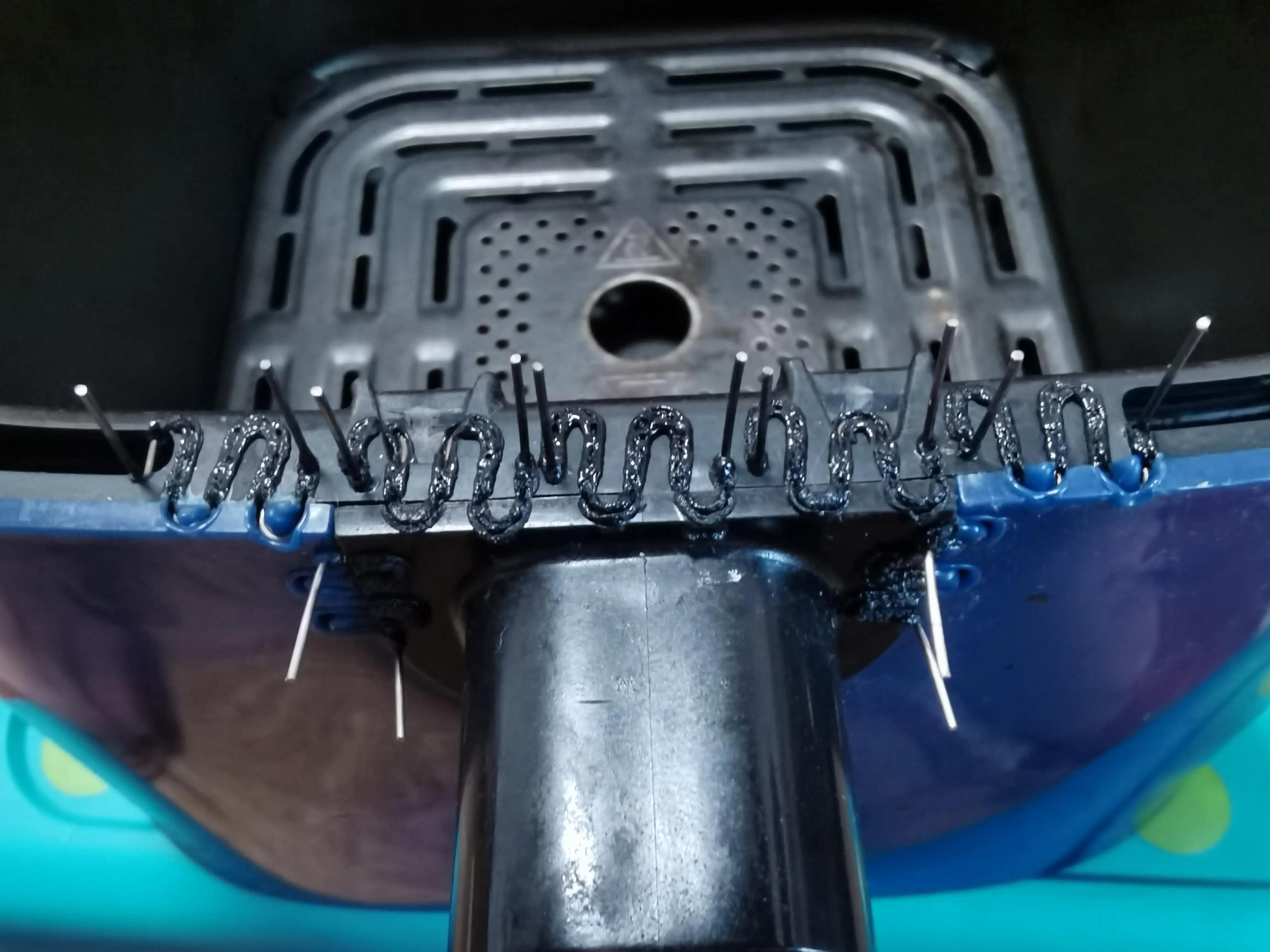 空气炸锅不加热维修找哪里,空气炸锅外壳修复