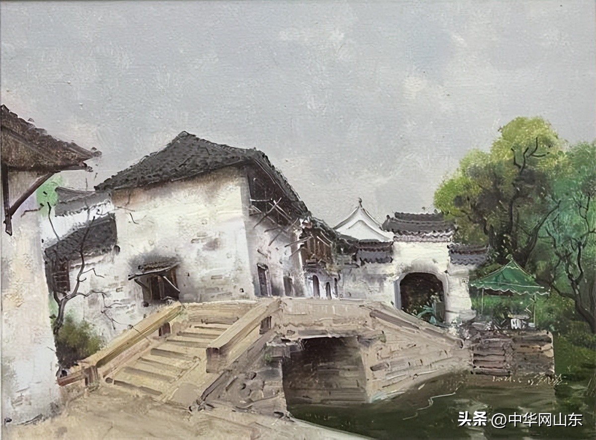 王嘉陵油画欣赏,王嘉陵油画回顾展