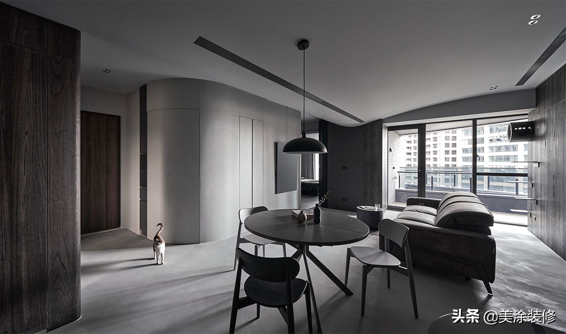 墨韵流光，余波荡漾！114㎡温朴灰调生活