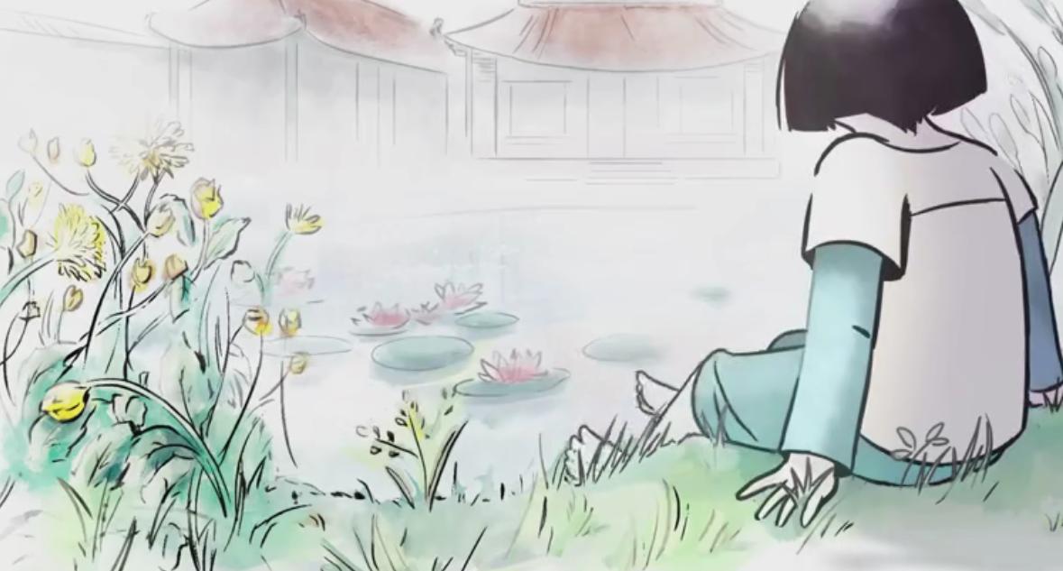 水墨风动画《裹脚少女》，被束缚的不仅是脚，还有向往自由的灵魂