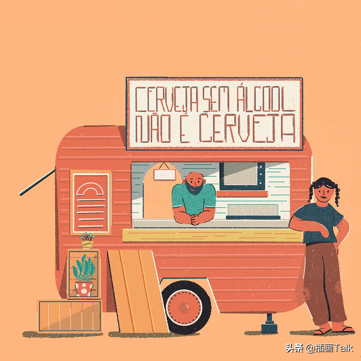 巴西插画师泰拳,巴西插画师jaza动物插画系列