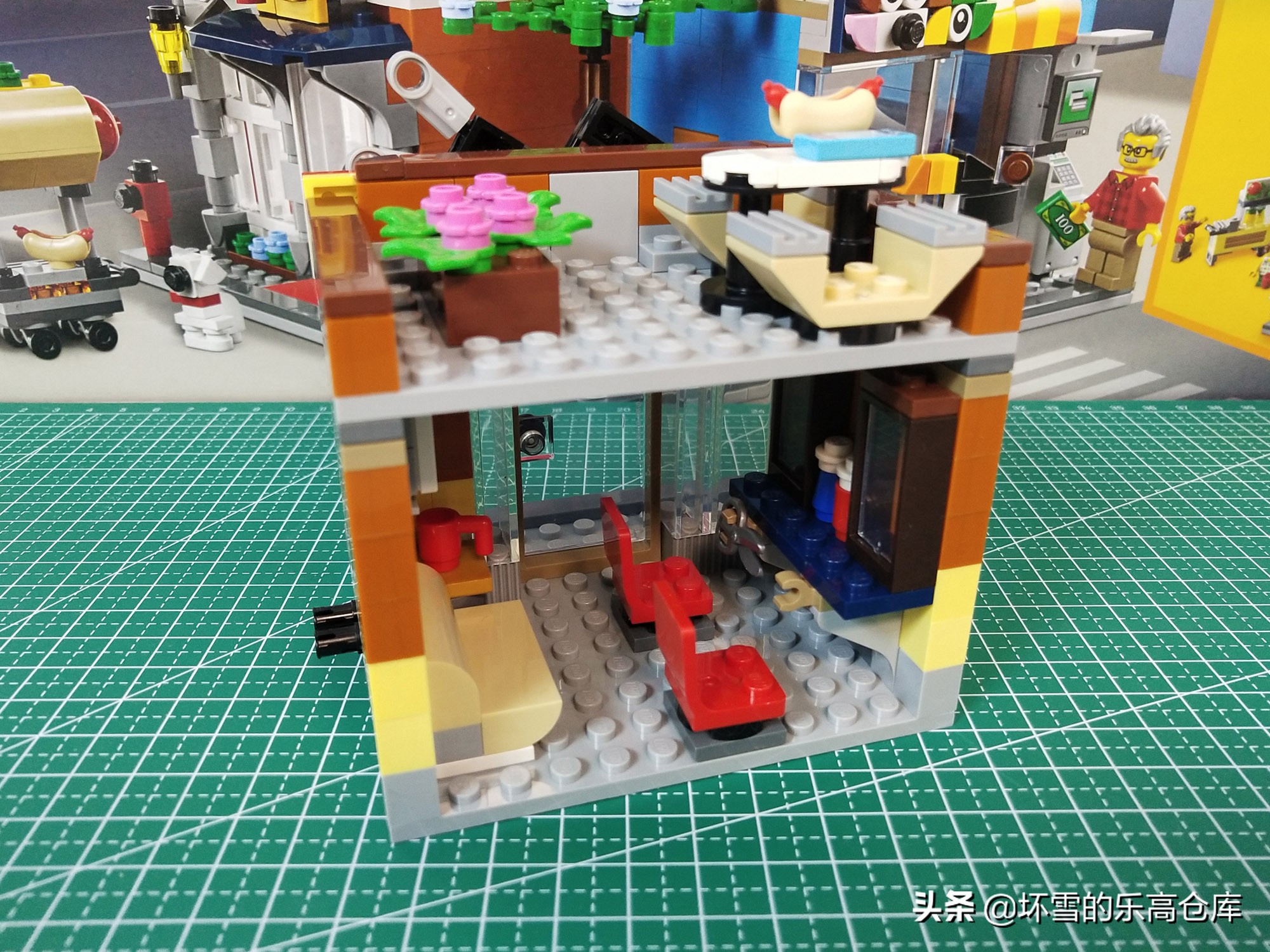 又大又炫酷的城市乐高,乐高创意百变街