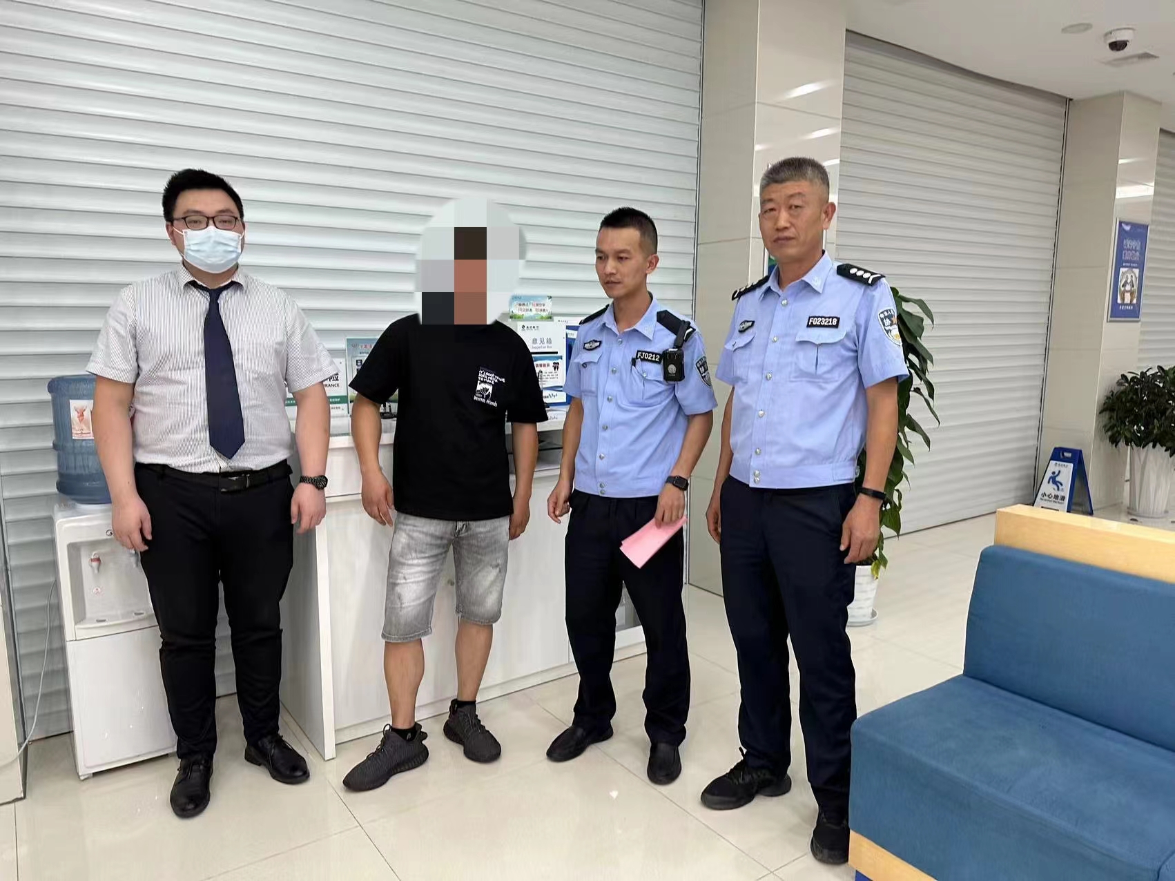 南浔银行旧馆支行,南浔公安防诈骗