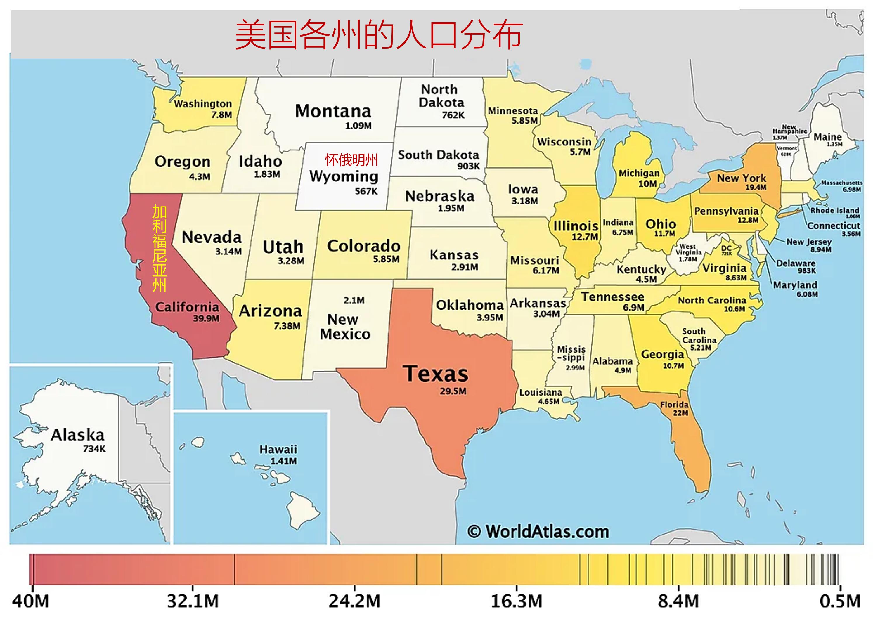 美国人口分布不均匀的原因,美国人口比例分布及血统成分