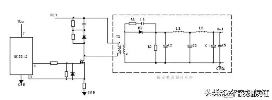 开关电源电路rcd工作原理详解,开关电源尖峰吸收电路原理讲解