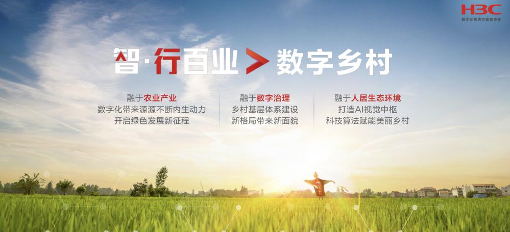 落地科技+服务,构建数字乡村新图景|农业行业观察专访新华三