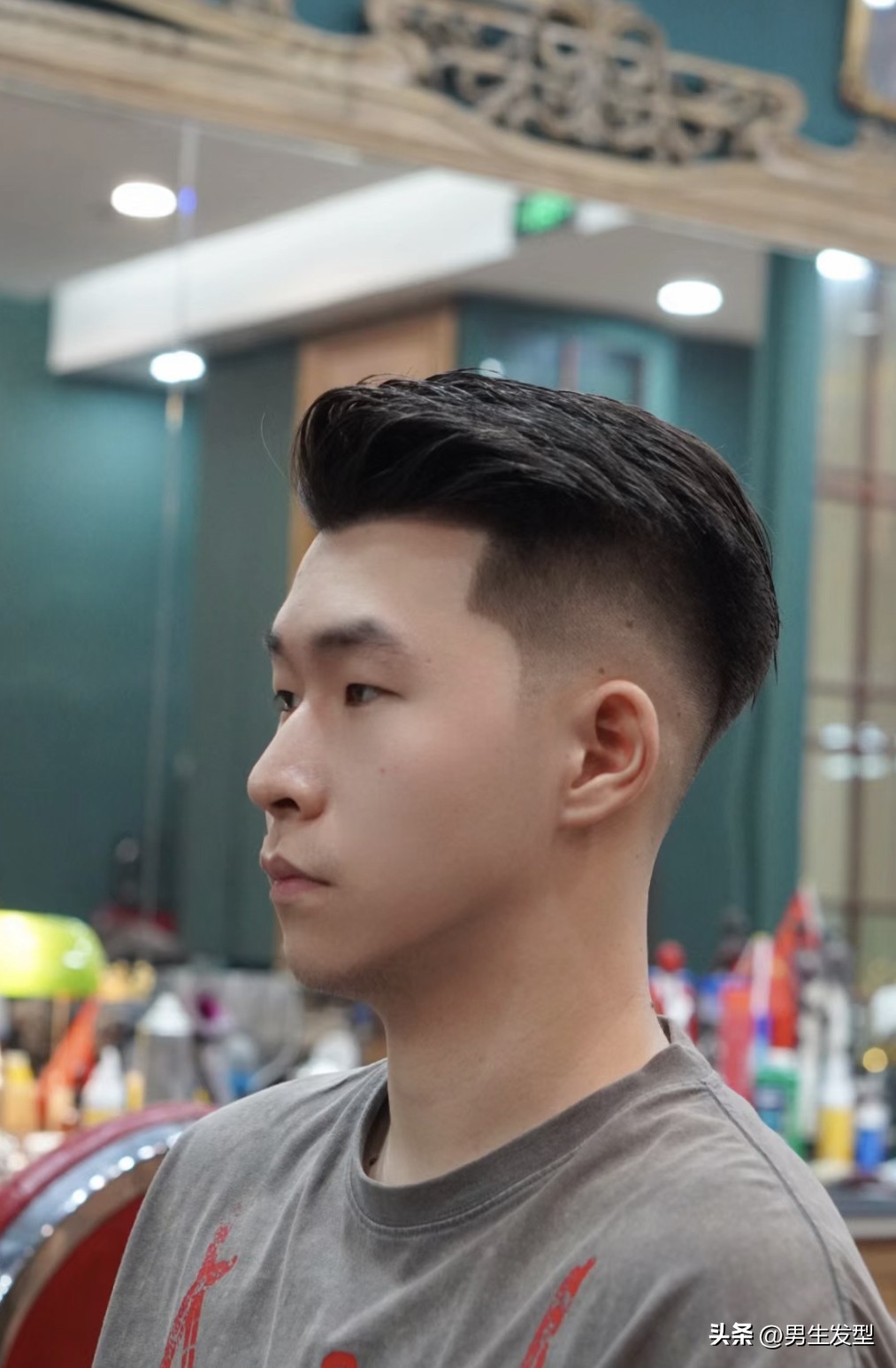 男学生短发夏季寸头,男士夏季短发寸头