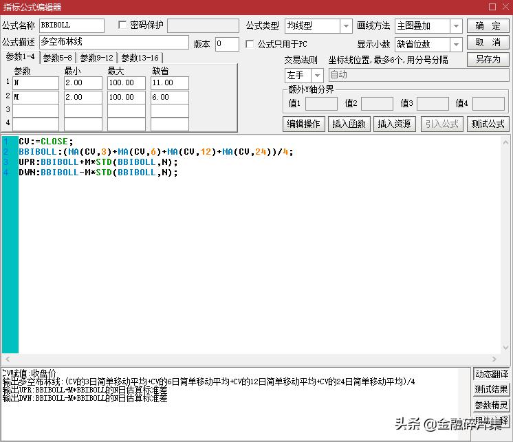 经典bbi指标源码,短线bbi指标的绝密用法