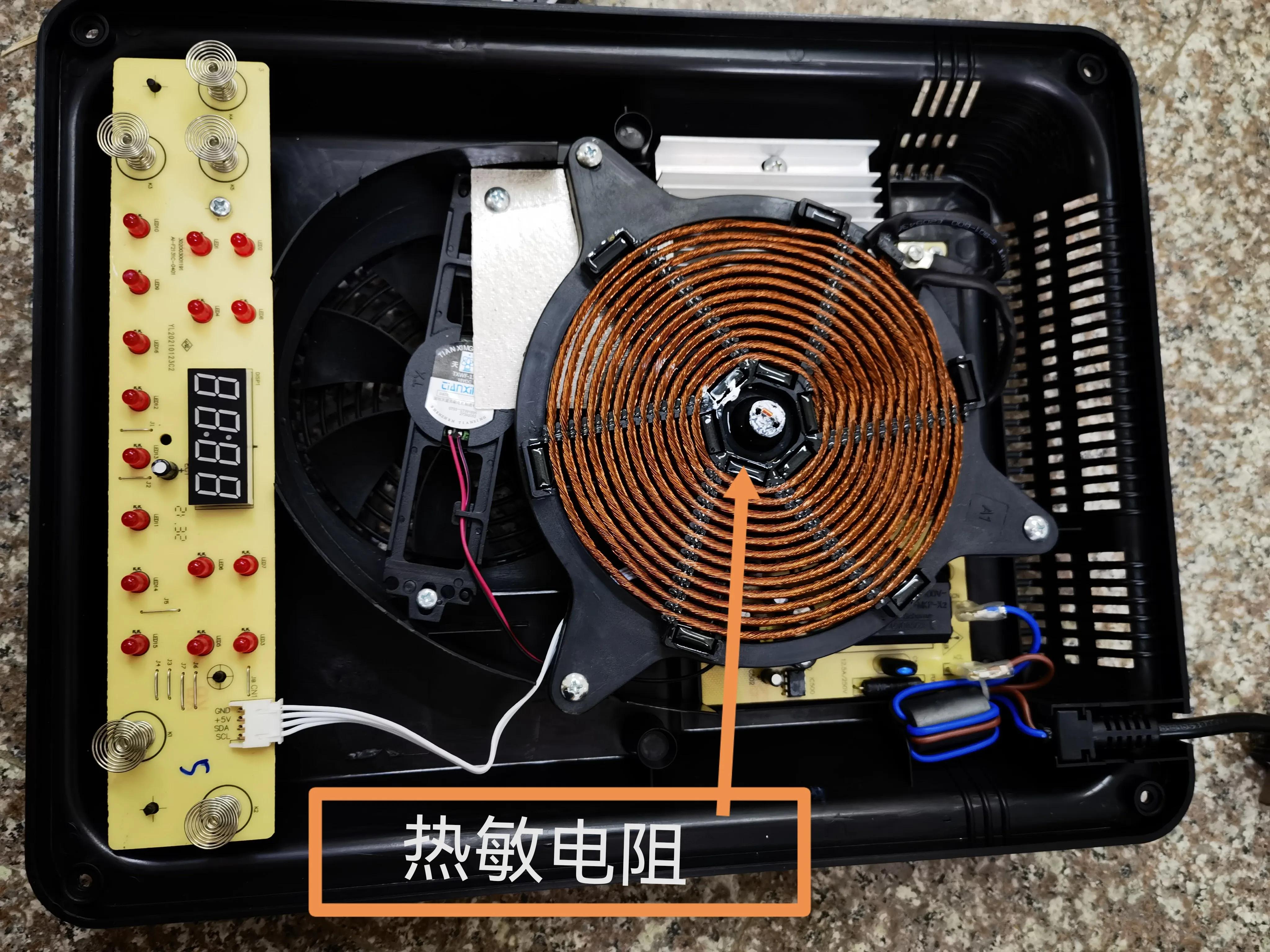 电磁炉调功率原理,电磁炉的加热自动停自动开