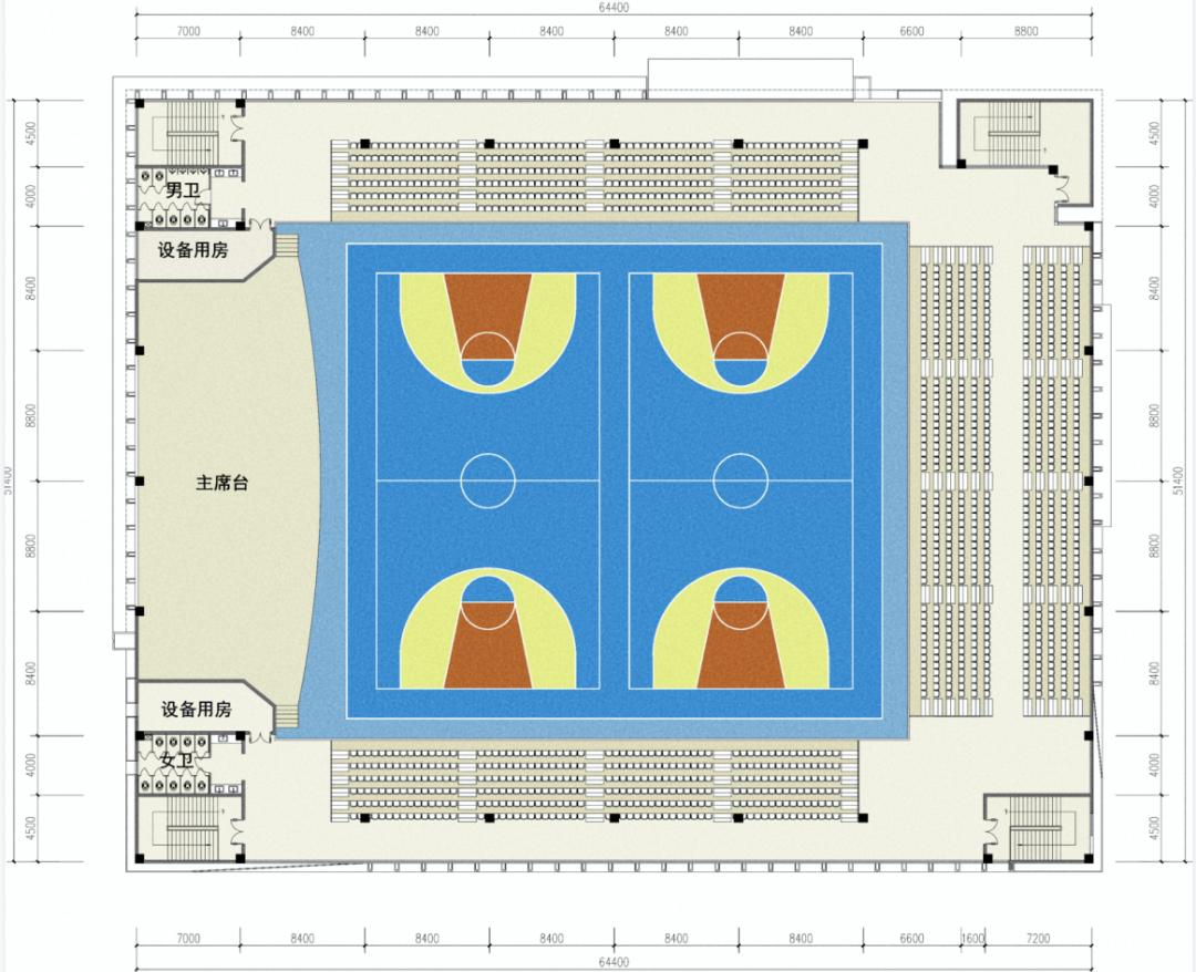 小学体育馆设计案例大全,学校体育馆功能设计方案