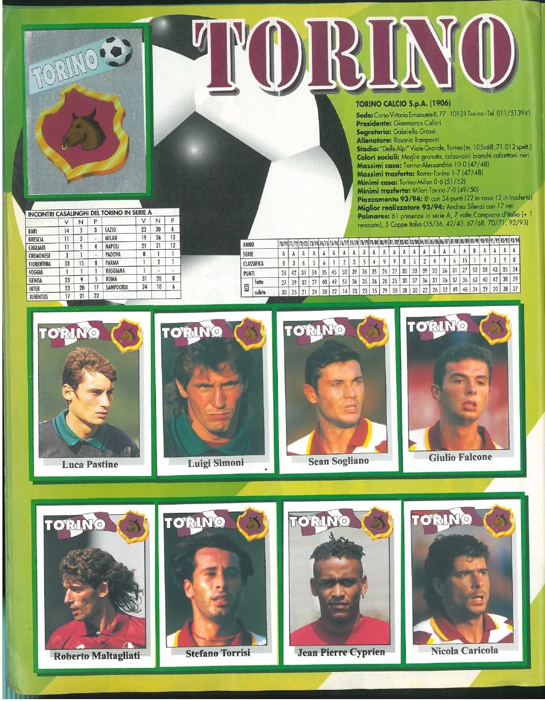 意甲最新战况都灵,意甲回忆