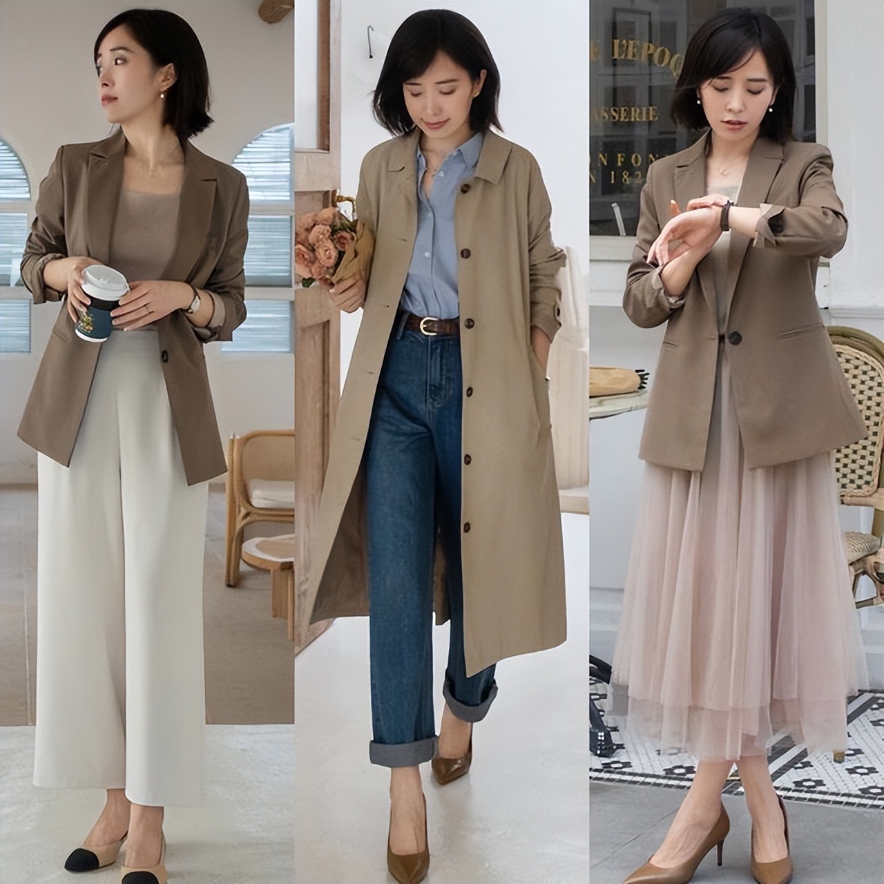 秋季必备百搭经典款外套,初秋必备的4件外套穿上回头率200%