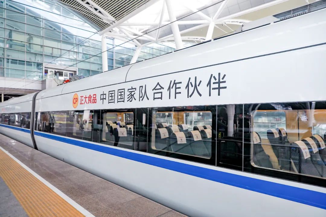 厉害了！正大集团冠名高铁从广州南站首发途径江门茂名，驶向湛江
