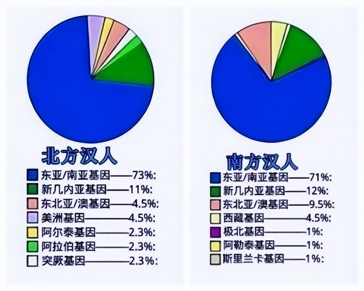 汉族父系基因三大支系,潮汕人父系汉族基因占多少