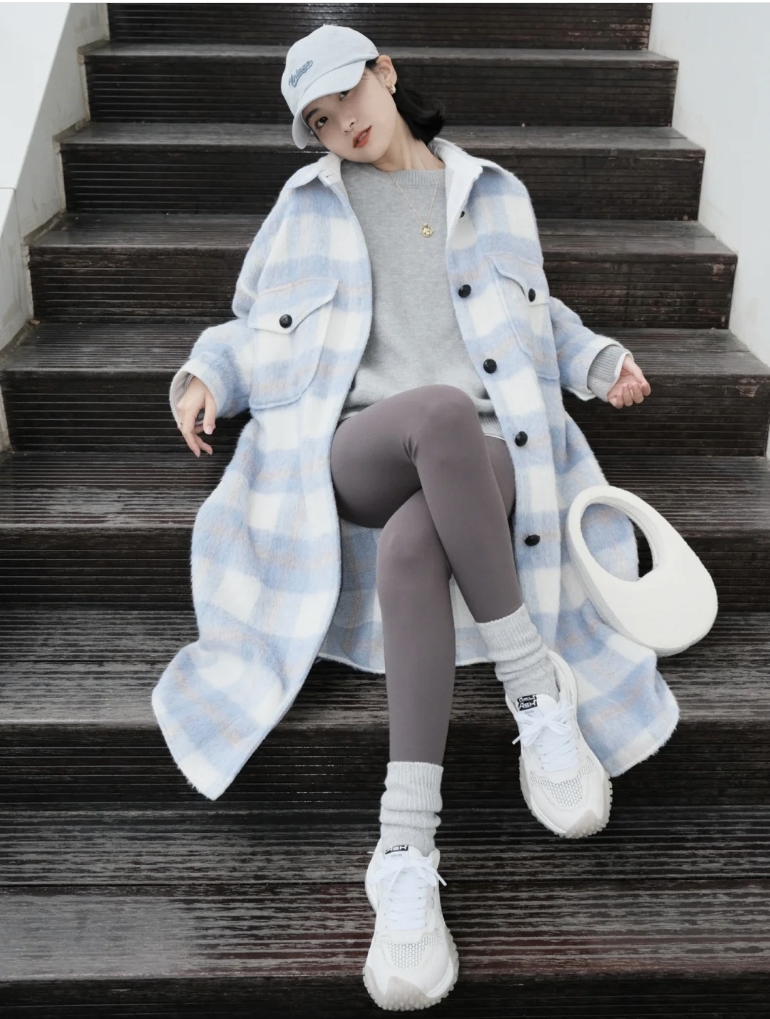 瑜伽裤穿出自然不做作风情,瑜伽裤穿出高级感