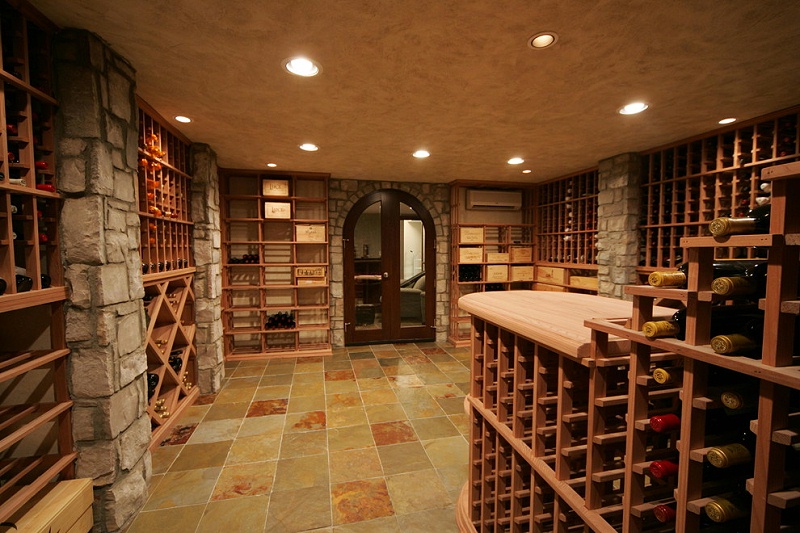 别墅地下一层酒窖设计方案,酒窖设计要求及注意事项