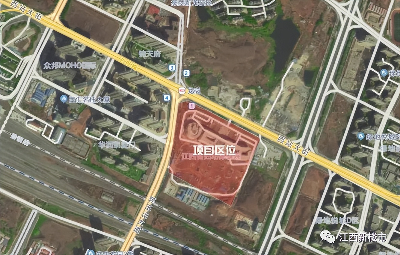 江西省妇幼保健院红谷滩医院,江西省妇幼保健院红谷滩医院航拍