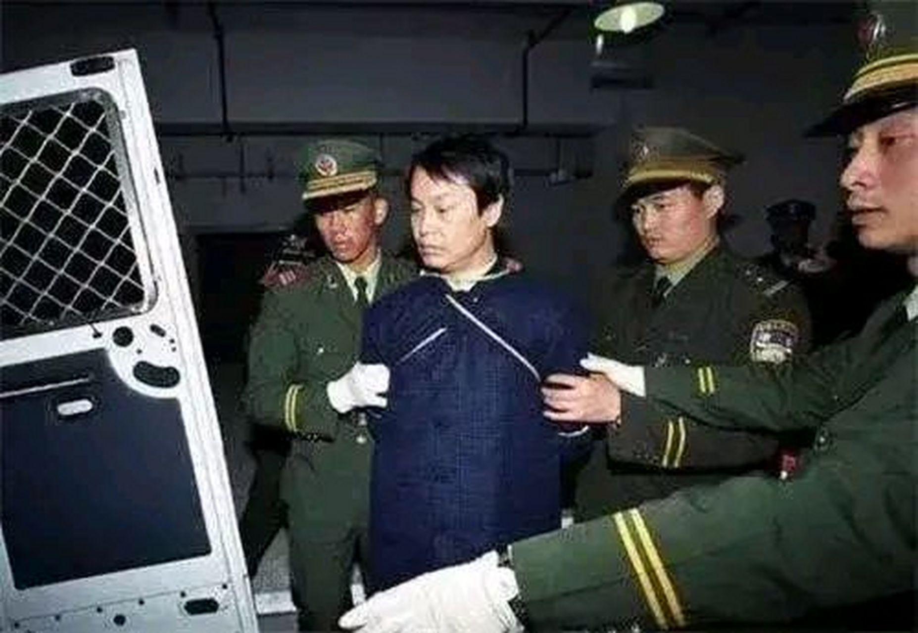 张子强悍匪执行枪决,世纪贼王张子强执行死刑真实画面